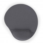 Mousepad Gembird cauciuc si gel, gri