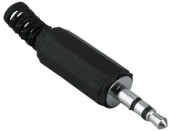 Mufa Audio Hama 42824, Jack 3.5 mm (Negru)