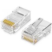 MUFA RJ-45 NW110 pentru cablu UTP, Cat5/Cat5e, plastic, 50 buc, 20331