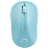 natec Mouse Wireless Natec NMY-1651, Toucan, Albastru-alb