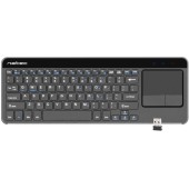 Natec Wireless Keyboard TURBOT with touch pad for SMART TV, 2.4 GHz, X-Scissors