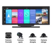 Navigator pentru bord autoturism STAR T99 DVR, 4G, 10.26 touch screen, Android 8.1, 2GB RAM 32GB ROM, Flota, DMS, GPS, ADAS, 4 Camere