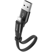 Nimble USB / Lightning cu suport 2A 0,23m Negru (CALMBJ-B01)