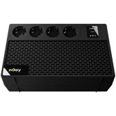 Njoy UPS nJoy UPCSBLS665TRPCG01B Renton 650 PLUS,650VA/360W, AVR, 4 Prize Schuko, incarcator rapid - 30W USB C