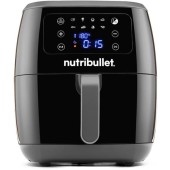 NUTRIBULLET Airfryer Nutribullet XXL, Digital Air Fryer 0C12500002, 1800W, 7L, 1,4kg, 8 programe presetate, negru