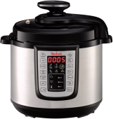 Oala sub presiune electrica Tefal One Pot CY505E30, 6L (Argintiu/Negru)