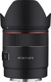 Obiectiv Samyang AF 24mm F/1.8 FE, Autofocus, montura Sony FE (Negru)