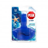 Odorizant solid pentru WC Peak Azur Ocean parfum marin 55 g Odorizant WC Peak 55 g Azur ocean
