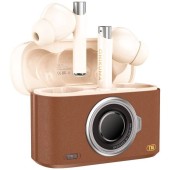 ONIKUMA T18 Bluetooth In-Ear Earphones Brown