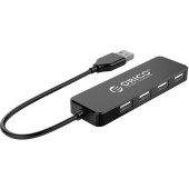 ORICO 4X USB-A 2.0, NEGRU 