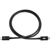 OWC Cable Thunderbolt - Universal + Full Capability f. all TB 3/4/USB-C/USB4 devices (100W) 0.7M