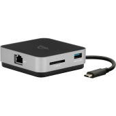 OWC Dock USB-C Travel Dock E 6-Port Travel Dock 100W- Space Gray (ethernet)