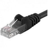 PACHCORD UTP RJ45 Cat.6 0.25m NEGRU