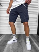 Pantaloni scurti casual  bleumain  13180