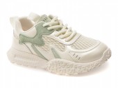 Pantofi sport GRYXX albi, 106, din material textil si piele natuala