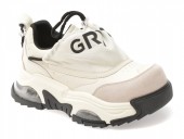 Pantofi sport GRYXX albi, 2065, din piele naturala