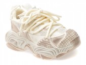 Pantofi sport GRYXX albi, 9898, din material textil