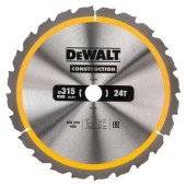 Panza, Dewalt, de ferastrau circular Dewalt CONSTRUCTION 315x30,Z 24 DT1961