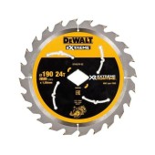 Panza fierastrau circular DeWALT EXTREME, pentru utilizare universala 190x1.55mm, 24 dinti