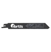 Panza fierastrau sabie Fortis 4317784772747, pentru lemn, 150/130 x 2.5 mm, 2 bucati (Negru)