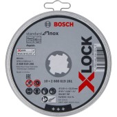 Panza Flex X-LOCK Set Inox 10x115x1mm