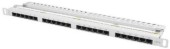 Patch Panel Lanberg PPU6-0024-S, CAT.6, 24 Porturi (Gri)