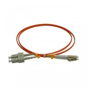 Patchcord FO SC/PC-LC/PC Emtex, MM OM2 50/125, manta LSZH 3.0mm, duplex 3m 