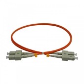 Patchcord FO SC/PC-SC/PC, MM OM2 50/125, manta LSZH 3.0mm, duplex 3m - Emtex