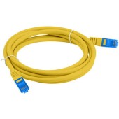  PATCHCORD S/FTP CAT.6A 1.5M YELLOW LSZH