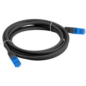 PATCHCORD S/FTP CAT.6A 2M BLACK LSZH