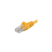 Patchcord UTP PremiumCord RJ45-RJ45 Cat.5e 7m, Galben