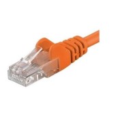 Patchcord UTP RJ45-RJ45 Cat.5e 0.5m portocaliu,UTP-5E-0.5-O, pachcord din cupru