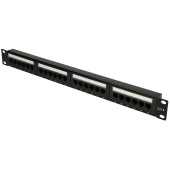 Patchpanel 24 ports CAT6 UTP V2