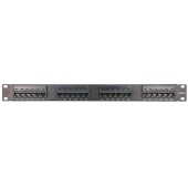 Patchpanel CAT5E UTP 24 ports