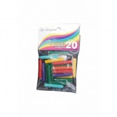 Patroane cerneală scurte (rezerve) Colorarte, cerneală color, blister 20 buc diverse culori