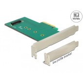 PCI Express x4 Card > 1 x internal NVMe M.2 Key M 110 mm - Low Profile Form Factor