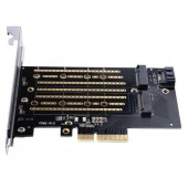 PDM2 1x PCI-E Male - 2x M.2 PCI-E SSD