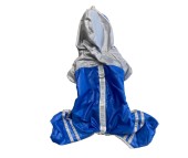 Pelerina ploaie, dungi flourescente - XS