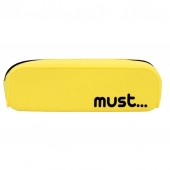 Penar scolar din silicon culori fluorescente Must Galben