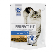 Perfect Fit Indoor Adult, hrana uscata pentru pisici, Pui, 750 gr
