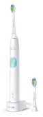 Periuta de dinti electrica Philips Sonicare 4300 ProtectiveClean, 62000 miscari/min, Senzor presiune, Program Cleaning/Polishing, 2 capete (Alb/Verde)