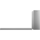 Philips Soundbar Philips TAB6405/10, 2.1, 140W, Subwoofer Wireless, Dolby Audio, Argintiu