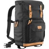 Photo Backpack Luis black Retro