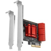 Placa Axagon PCI-Express(pci-e), adaptor la 6 x Sata III, LP