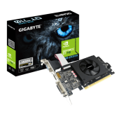 Placa Video GIGABYTE GeForce GT 710, 2GB, DDR5, 64 bit, Low Profile