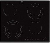 Plita incorporabila Electrolux EHF6343FOK, Vitroceramica, 4 zone gatit, Touch control (Negru)