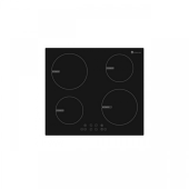 Plita Incorporabila Studio Casa Indra 60 Boost Inductie, 5800 W, 4 Zone, 60 Cm, Sticla Neagra