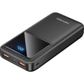 Powerbank, Vention, FHLB0, 20000mAh, Micro-USB, USB-C, 2xUSB-A, 22.5W (black)