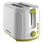 Prajitor de paine Heinner Charm TP-750GR, 2 felii, 750W (Alb-Verde)