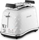 Prajitor paine Delonghi CTJ2103.W, 900W, 2 felii (Alb)